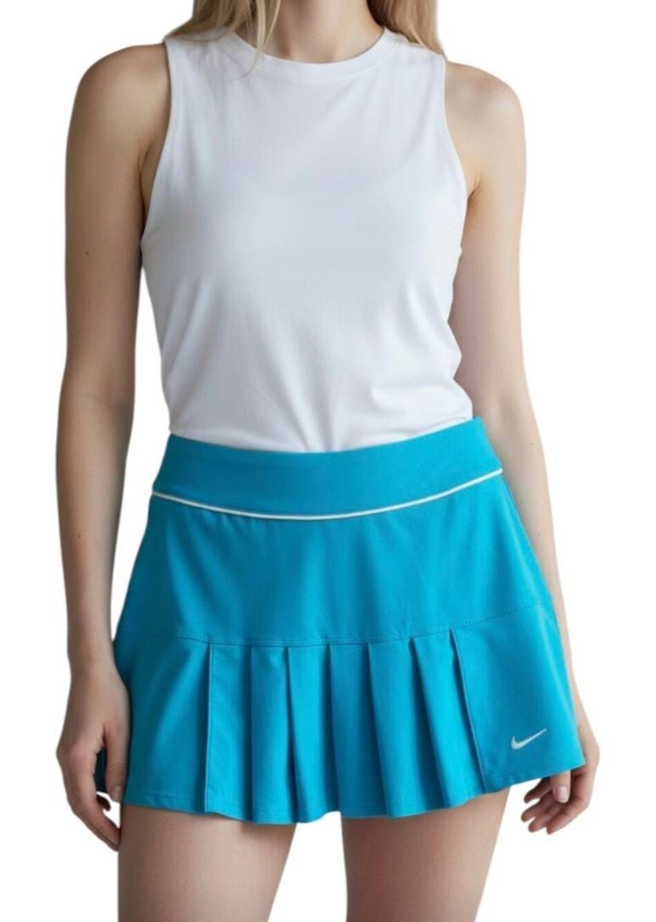 NIKE Blue Pleated Tennis Skirt Size XS